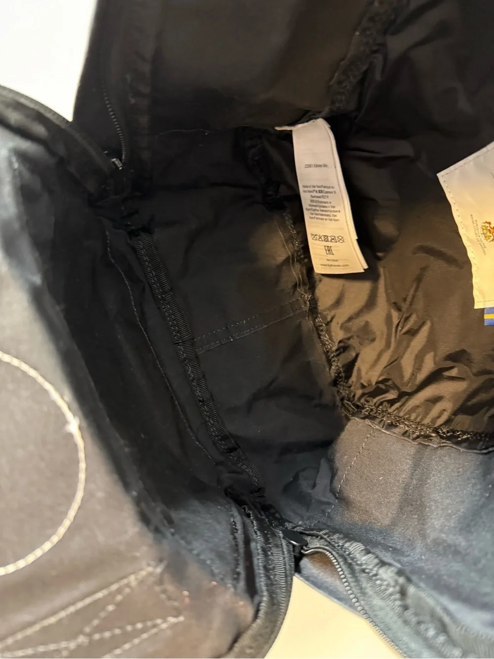 Fjällräven Kånken Mini Backpack Black Classic Travel School Bag